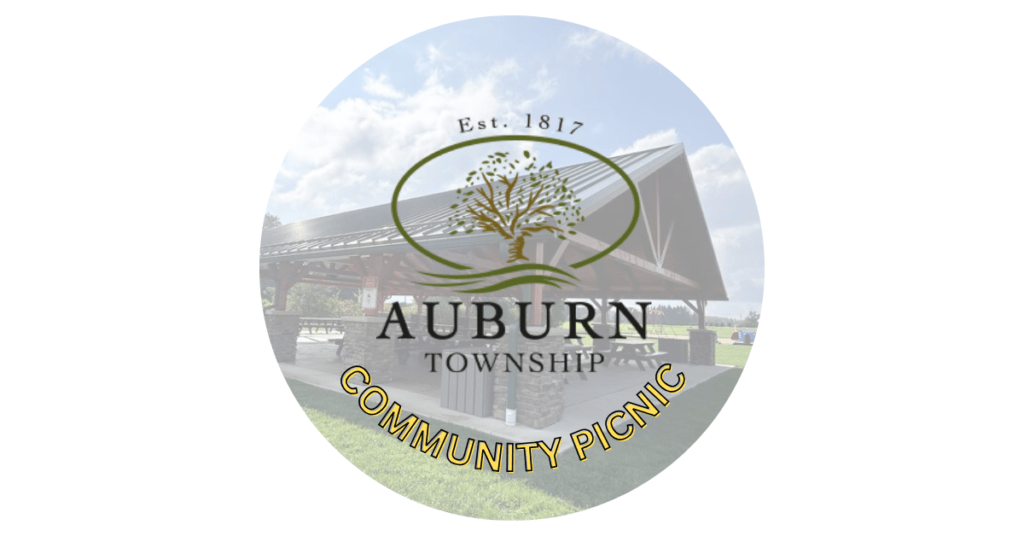 Photo of Auburn Park Pavilion with Auburn tree logo over the top