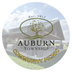 Photo of Auburn Park Pavilion with Auburn tree logo over the top