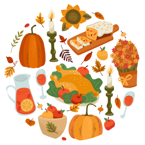 Thanksgiving foods