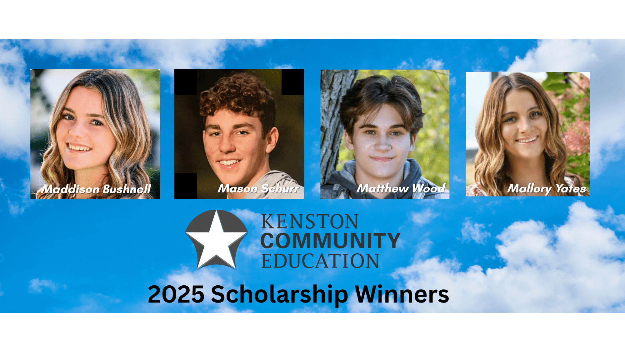 2025 KCE Scholarship Winners!