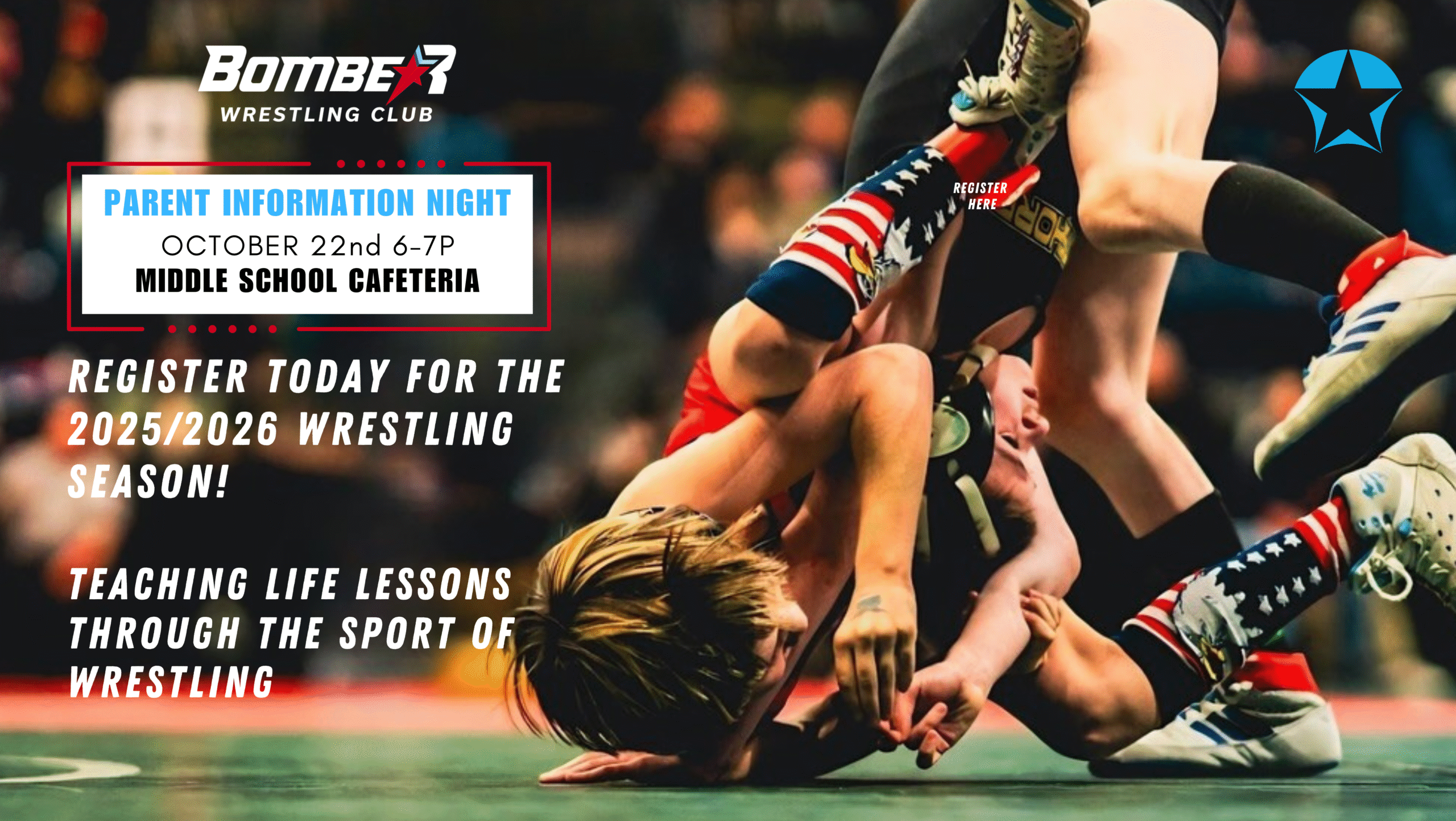 Bomber Wrestling Club (BWC) Registration Deadline is October 24, 2025