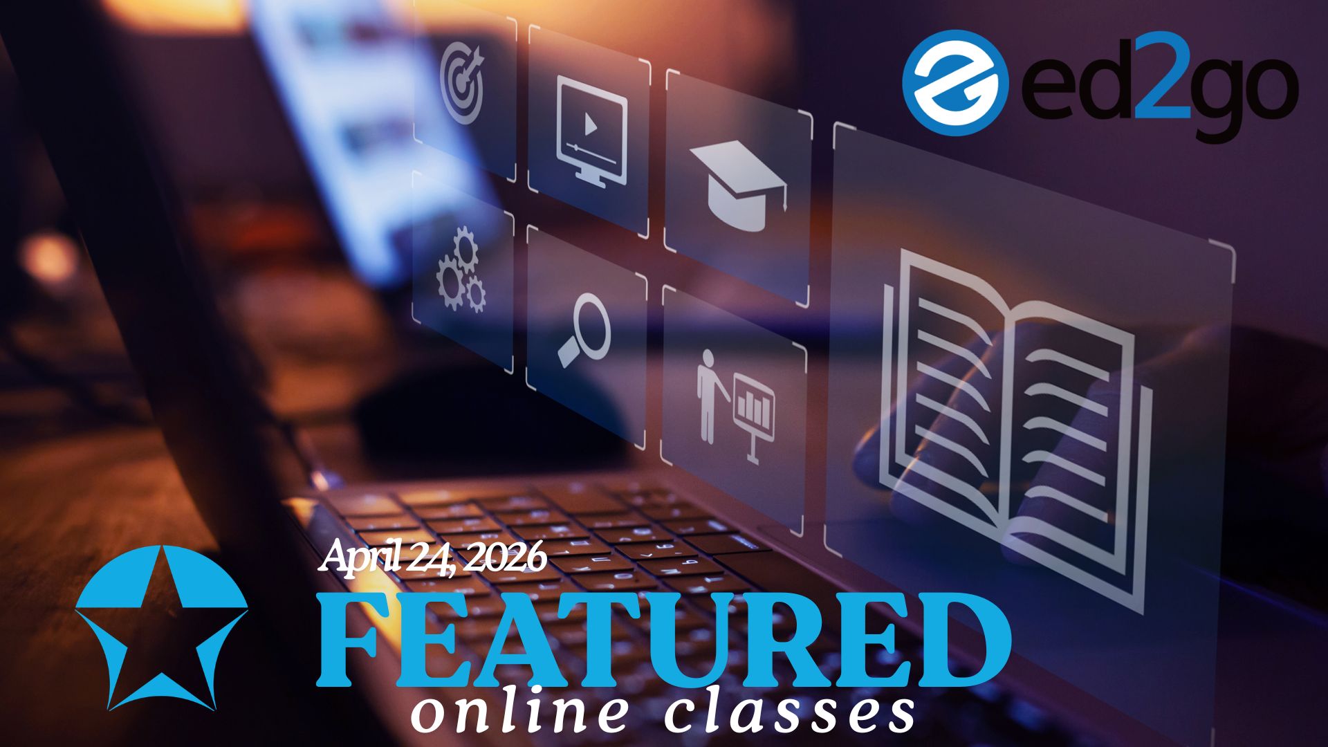 📢 FEATURED: ed2go Online Classes - Civil Procedure, Building Teams, Photography
