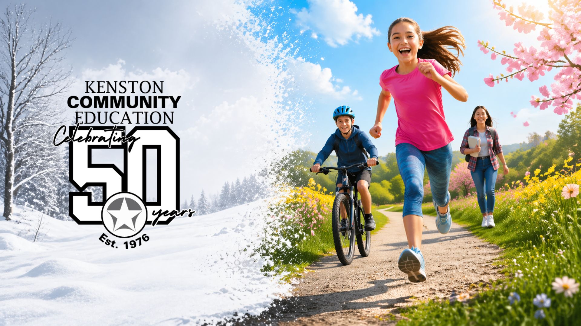 Shake Off Winter. Sign Up for Something New @KCE