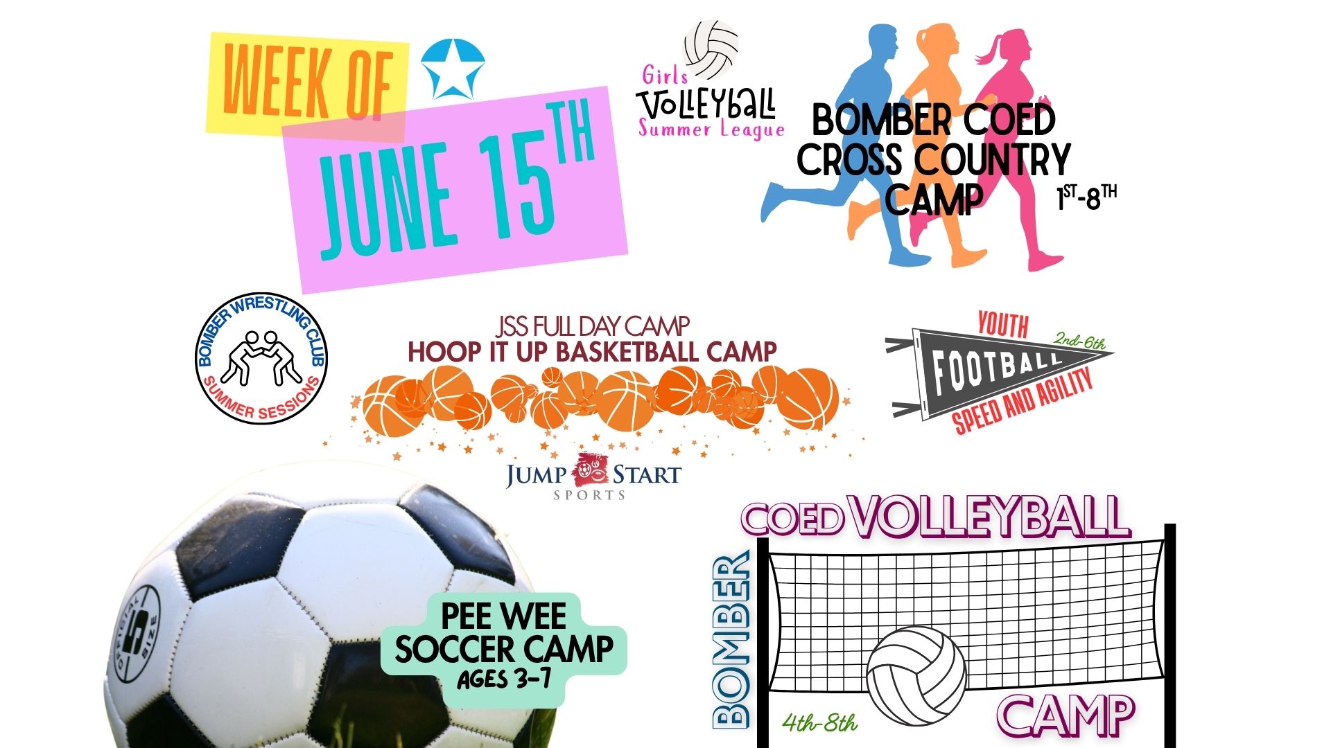 KCE Camps & Programs - Week of June 15th & 22nd⭐️ 
